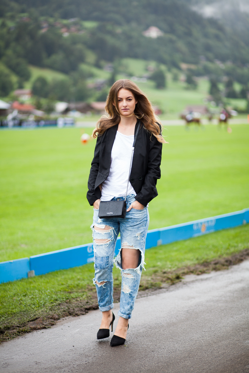 c_and_a_ripped_jeans_calvin_klein_bag_vero_moda_jacket_big_nur_zurich_shirt_zara_shoes_hublot_polo_gold_cup_gstaad